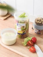 boîte à salade pratique en plastique