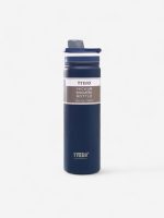 bouteille isotherme en inox avec bouchon rabattable