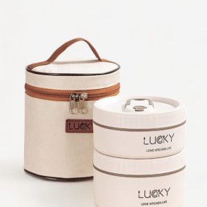 coffret Lucky Lunch Box isotherme inox