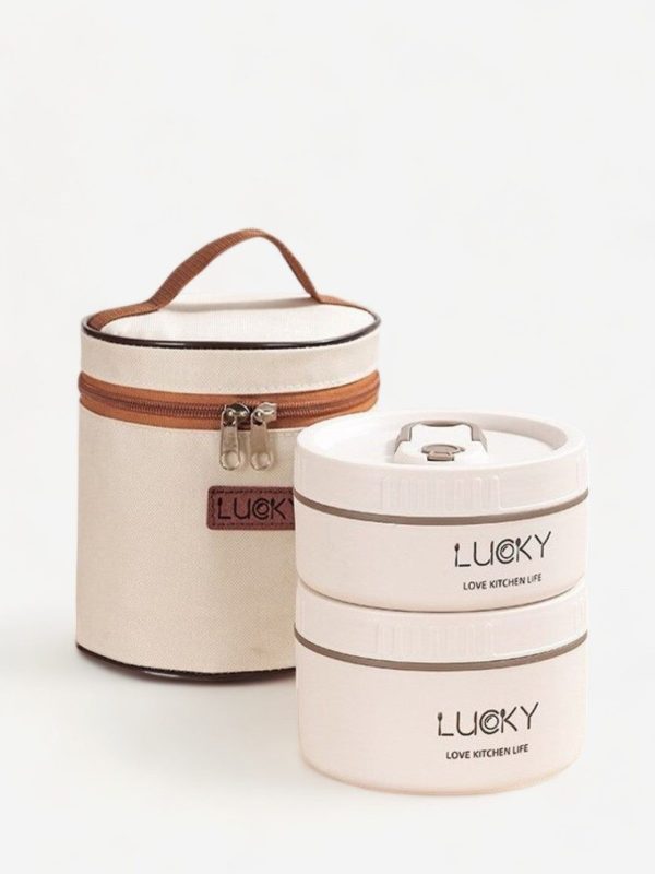 coffret Lucky Lunch Box isotherme inox