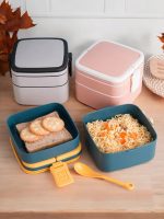 conteneur bento double couche 1l