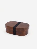conteneur en bois laqué pour repas