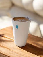 gobelet café inox avec paille rigide 340ml
