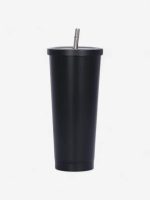 gobelet inox avec paille pour les voyages