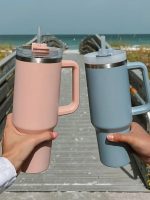 gourde à boissons isotherme avec paille
