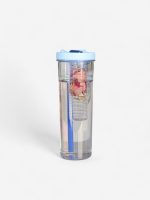 gourde avec paille en plastique sans BPA