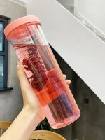 gourde écologique sans BPA avec paille