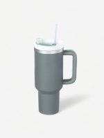 gourde en inox isotherme avec paille