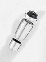 gourde en inox shaker sport avec compartiment
