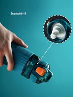 gourde ergonomique bouchon sportif