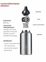 gourde isotherme adaptée aux adolescents