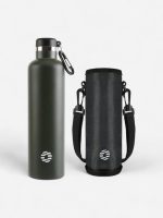 gourde isotherme avec attache mousqueton