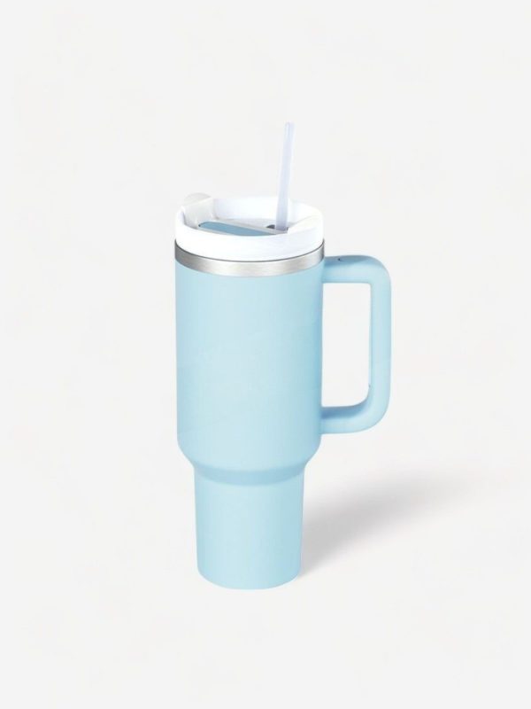 gourde isotherme avec paille