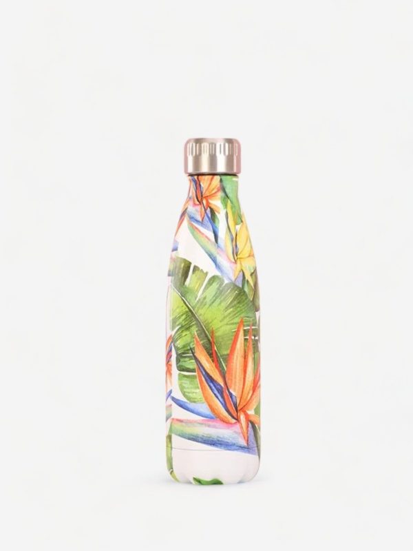gourde isotherme fleurie jungle