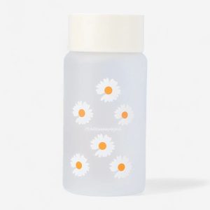 gourde pour enfant 500ml en plastique motif pâquerette