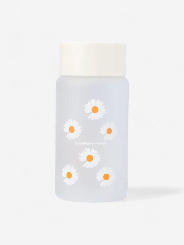 gourde pour enfant 500ml en plastique motif pâquerette