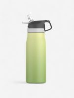 gourde rétractable avec paille