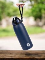gourde réutilisable en inox pour le sport