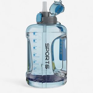 gourde sport musculation grande capacité avec paille