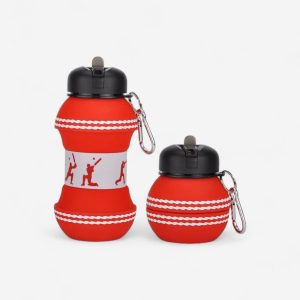gourde sport rétractable pour enfant en forme de balle de cricket