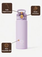 gourde sportive en acier inoxydable