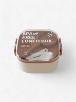 lunch box bento sans BPA 4 compartiments