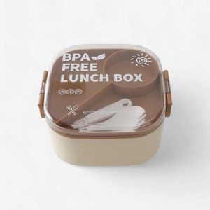 lunch box bento sans BPA 4 compartiments