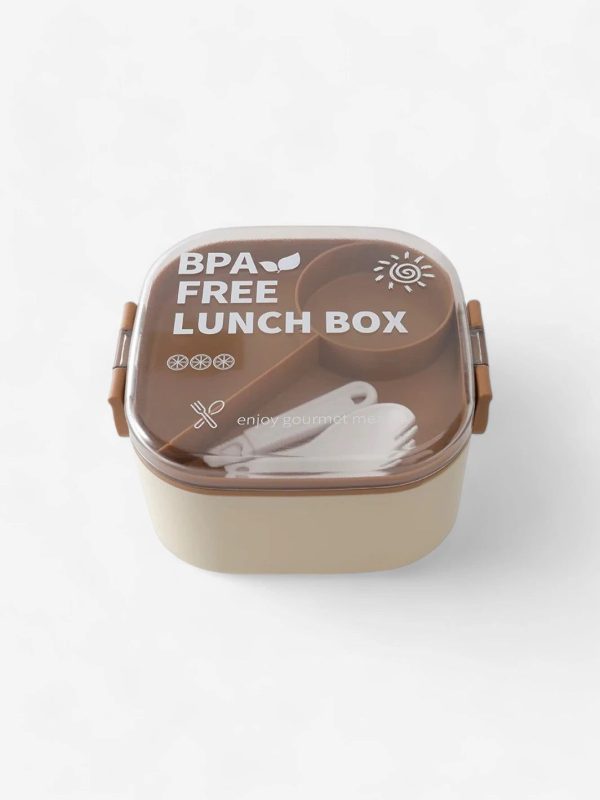 lunch box bento sans BPA 4 compartiments