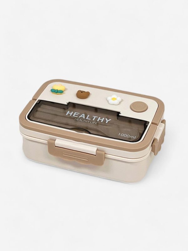 lunch box compartimentée