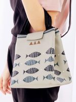 sac à lunch enfant motifs poisson