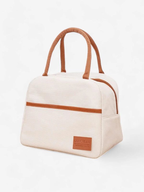 sac à lunch japonais beige
