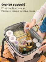 sac isotherme pratique pour le pique-nique