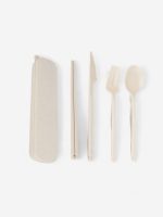 set de couverts naturels pour pique-nique