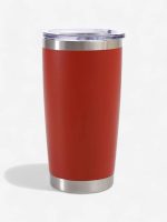 tasse de voyage design en acier inoxydable