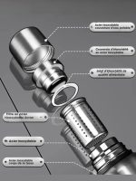 thermos randonnée 2 litres en acier inoxydable