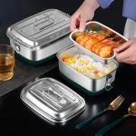 bento durable en acier inoxydable