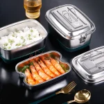 bento design en acier inoxydable